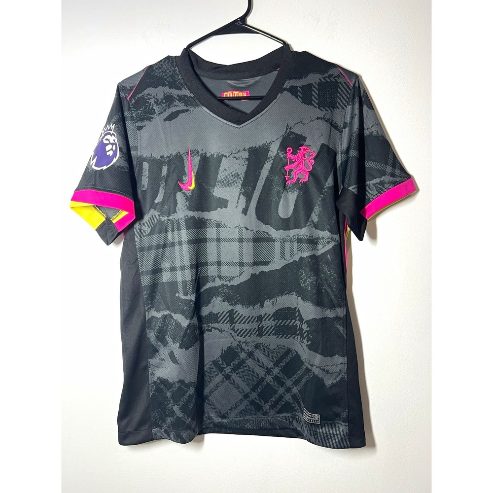 Nike Chelsea FC 2024/25 Third Kit #20 Cole Palmer Soccer Jersey Sz Small-Black